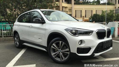 高顏值小伙—實(shí)拍華晨寶馬全新X1
