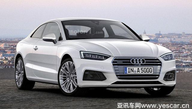 奧迪全新A5 Coupe假想圖