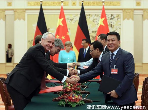 刷爆朋友圈 猜猜這次默克爾訪華會(huì)帶來多少汽車大單？