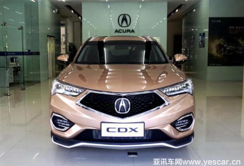 內(nèi)飾十分用心 廣汽謳歌CDX到店實(shí)拍