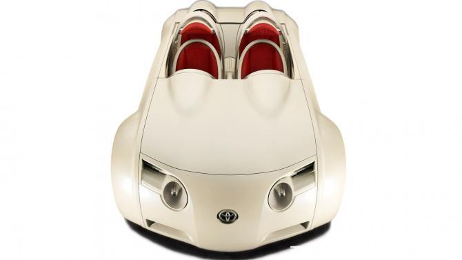 呆萌紅耳兔 世紀(jì)之初的豐田混動(dòng)概念小跑