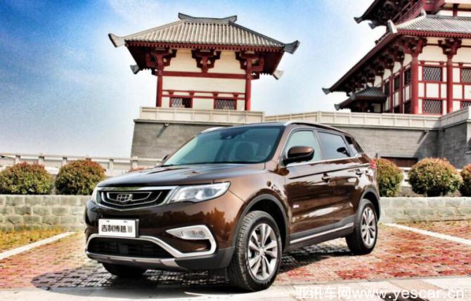 自主SUV集體爆發(fā) 這些黑馬車型大翻身