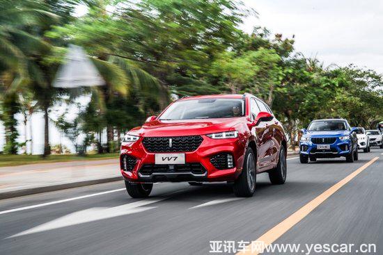 VV7，豪華SUV市場當之無愧的C位