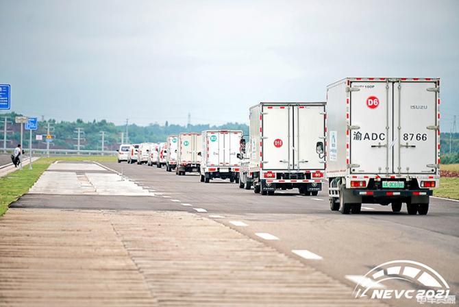 近60臺(tái)車參與比賽和展示 第六屆中國(guó)新能源物流車挑戰(zhàn)賽盛大開幕