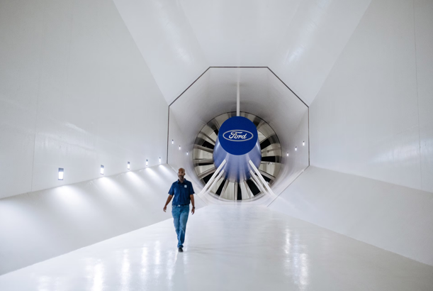 福特汽車全新滾動路面風洞“乘風而來”
