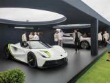 圓石灘車展：路特斯EVIJA特別版亮相