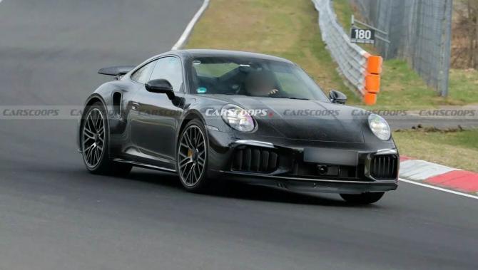 預(yù)計(jì)下半年投產(chǎn) 全新保時(shí)捷911 Turbo S諜照