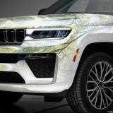 將提供汽油/插混動力 新款Jeep大切諾基預告圖