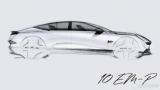 下半年見/或名為10 EM-P 領(lǐng)克旗下全新車型手繪圖
