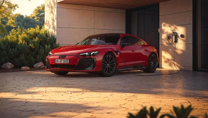 雙電機(jī)585馬力 奧迪e-tron GT quattro官圖