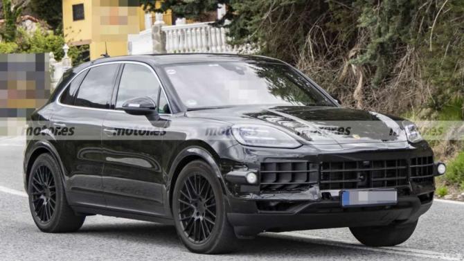 將繼續(xù)提供燃油版 新款保時(shí)捷Cayenne諜照