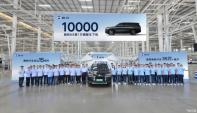 騰勢N9完成第10000臺車下線里程碑