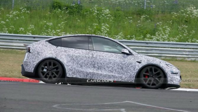 未來將引進 新款特斯拉Model Y高性能版諜照