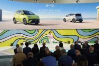 約合人民幣16.22萬起 比亞迪海鷗出口歐洲