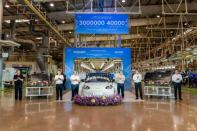 布局海外 上汽通用五菱全球第300萬(wàn)輛新能源下線