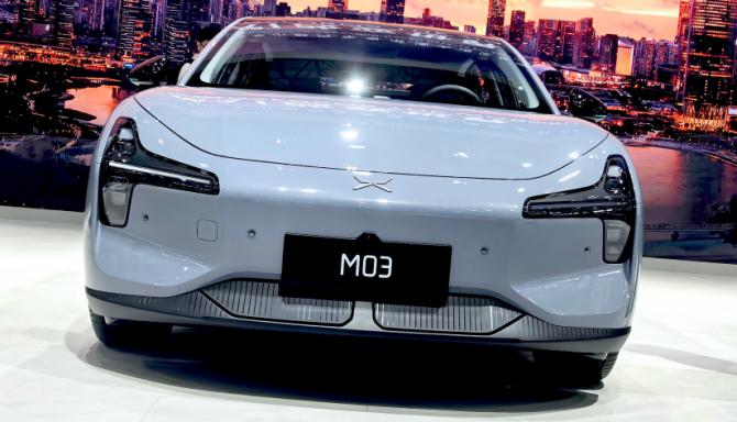 高階智駕也親民—小鵬MONA03 MAX亮相大灣區(qū)車展