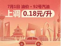 漲0.18元 7月1日24時國內(nèi)油價迎來“三連漲”