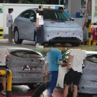 預(yù)計搭載增程動力 小鵬G6偽裝車現(xiàn)身加油站
