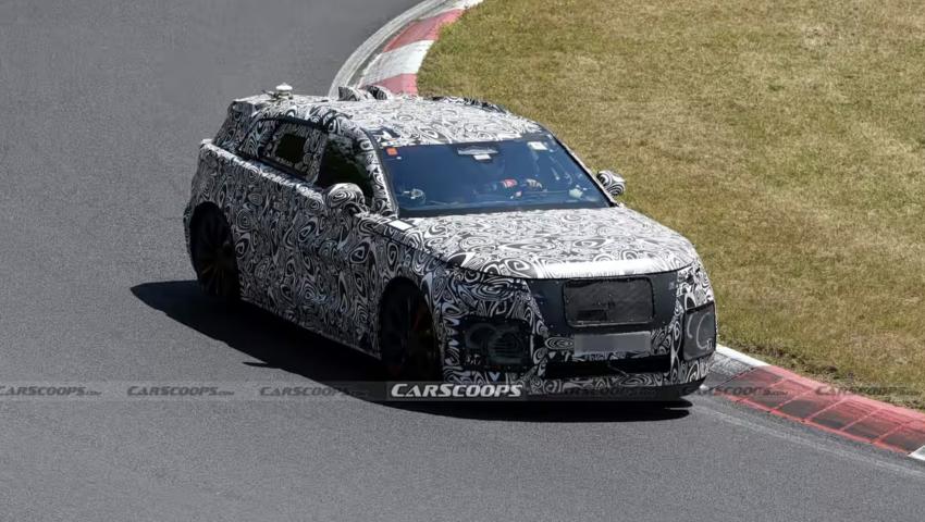 明年發(fā)布/EMA平臺 路虎星脈純電動版最新諜照