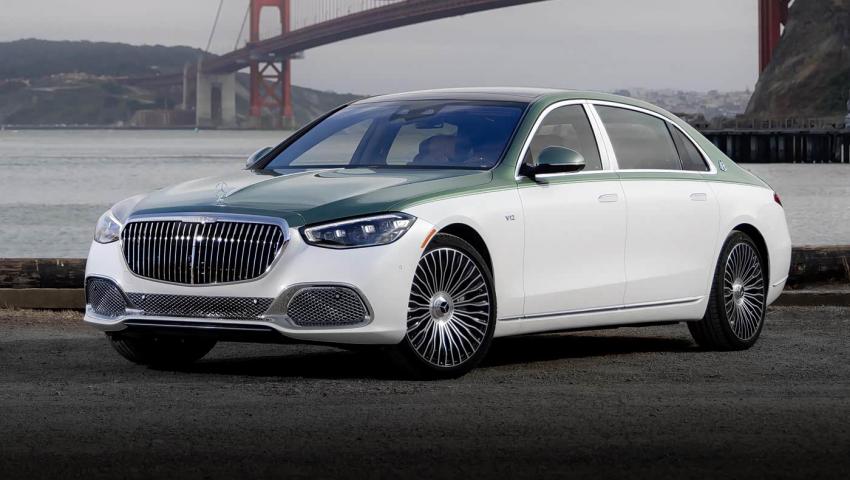 圓石灘車展 邁巴赫S 680 Edition Emerald Isle