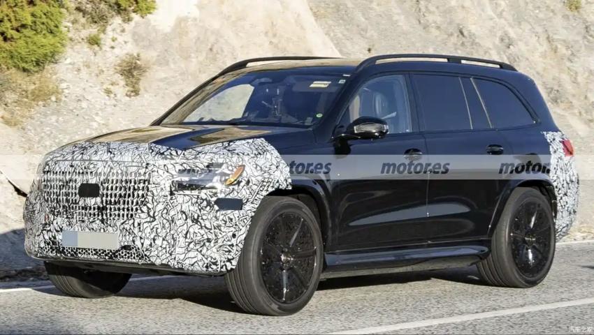 4.0T V8+48V動力 新款邁巴赫GLS諜照