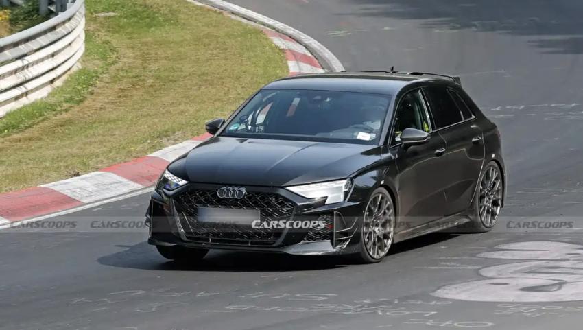 或?yàn)镽S 3 GT 全新性能版奧迪RS 3測(cè)試諜照