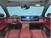 中控雙聯(lián)屏/車載冰箱 紅旗HS6 PHEV內(nèi)飾亮相