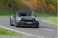 保時捷911 Turbo Touring Cabriolet測試諜照