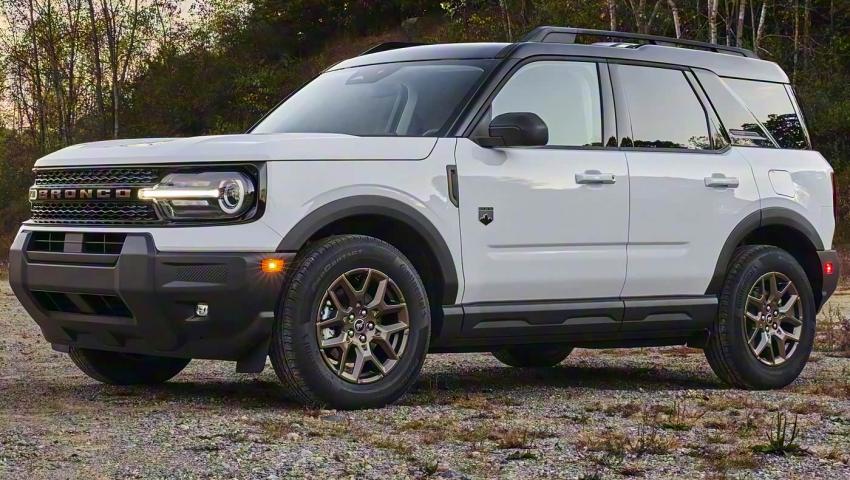 提供青銅裝飾套件 新款福特Bronco Sport官圖