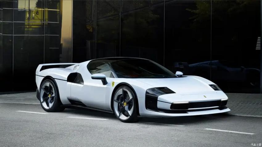 One-Off車型/向F40致敬/2.9T插混 法拉利SC40官圖