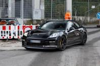 為最強(qiáng)動(dòng)力版本 保時(shí)捷Panamera Turbo GT諜照