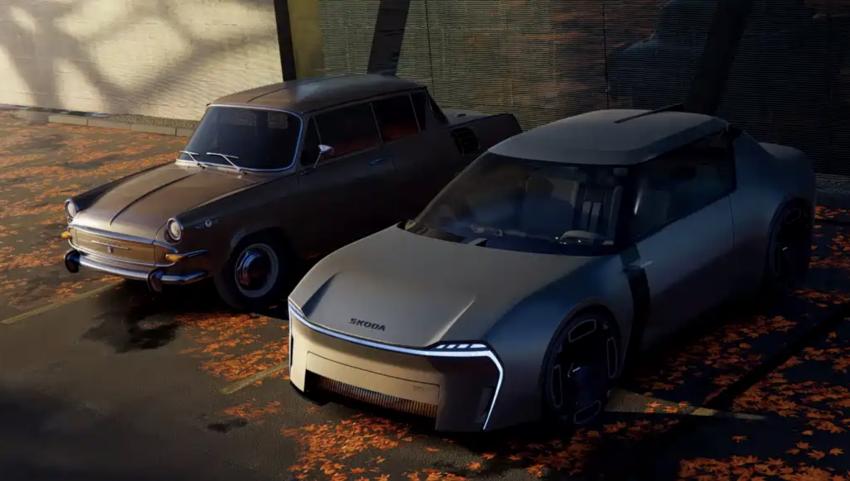 對開滑門設計 斯柯達1000 MBX概念車官圖