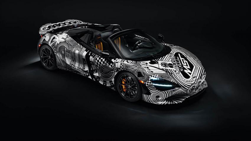 F1車手簽名/MSO團(tuán)隊定制 邁凱倫750S特別版