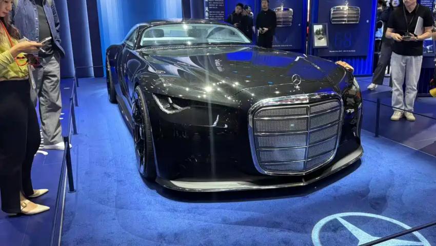 廣州車展：未來設(shè)計(jì)走向 奔馳Vision Iconic概念車