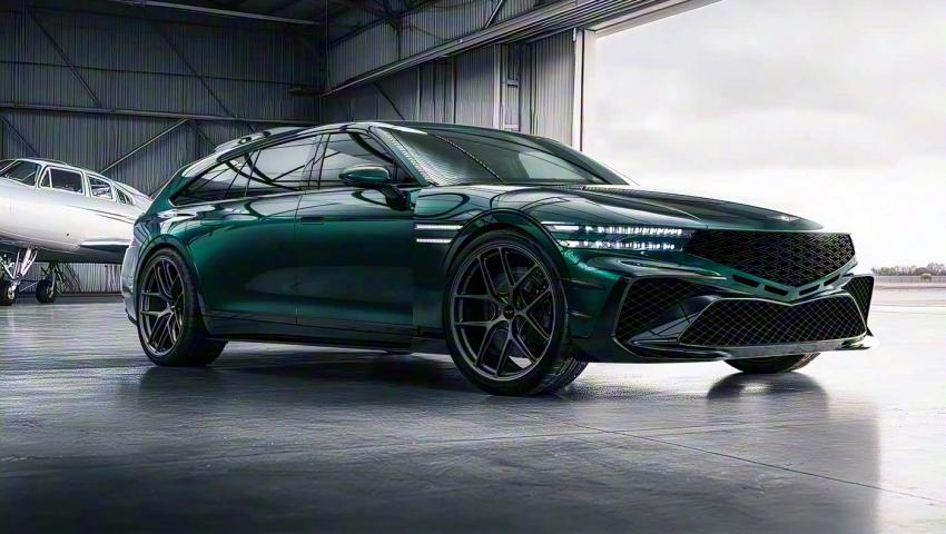 高性能旅行車 捷尼賽思G90 Wingback概念車