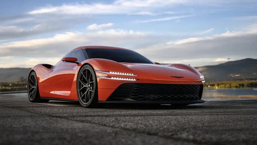 V8動(dòng)力/韓系敞篷跑車(chē) 捷尼賽思Magma GT概念車(chē)