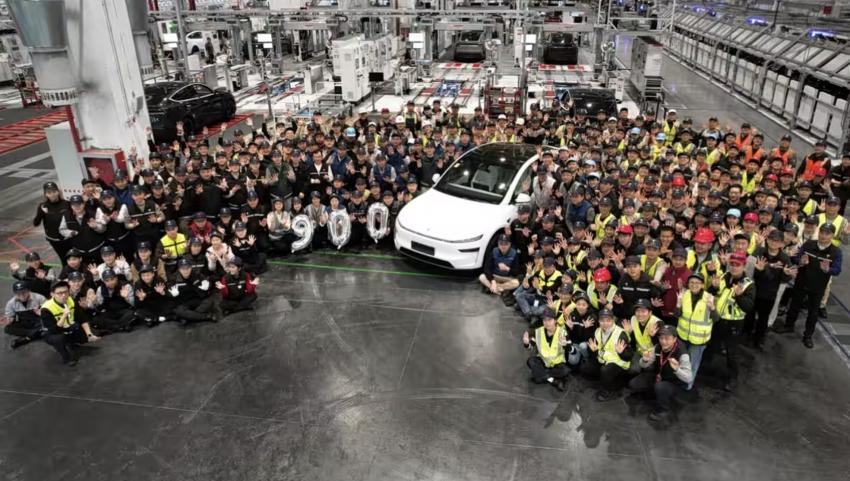 繞地球赤道一圈 特斯拉全球第900萬(wàn)輛電動(dòng)車下線