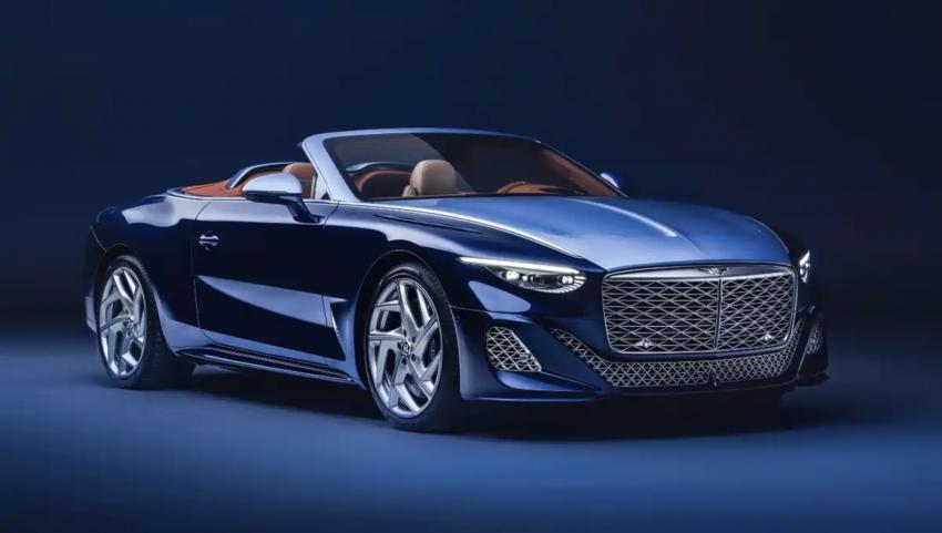 采用3D打印鉑金 賓利Batur Convertible #4官圖